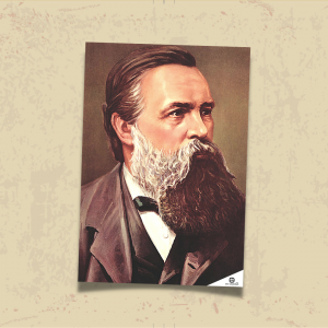 POSTER 0047 - ENGELS - KUŞE KAĞIT (33X48)