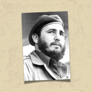 POSTER 0051 - FİDEL CASTRO - KUŞE KAĞIT (33X48)