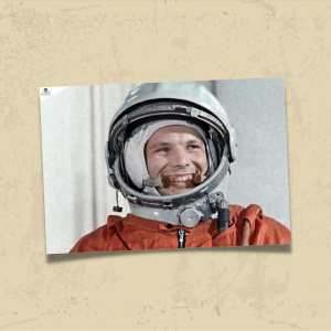 POSTER 0071 - YURİ GAGARİN - KUŞE KAĞIT (33X48)