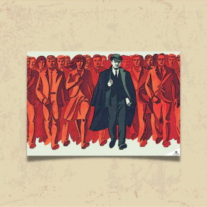POSTER 0086 - LENİN - KUŞE KAĞIT (33X48)