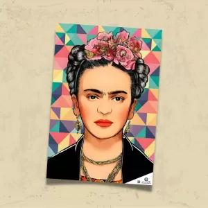 POSTER 0147- FRİDA KAHLO - KUŞE KAĞIT (33X48)