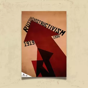 POSTER 0172 - SANAT TARİHİ - KONSTRÜKTİVİZM - RUSSIAN CONSTRUCTIVISM - KUŞE KAĞIT (33X48)