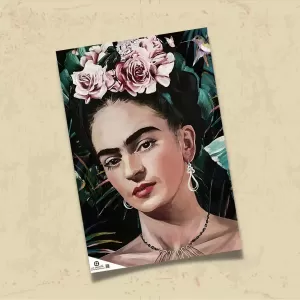 POSTER 0194 - FRİDA KAHLO - KUŞE KAĞIT (33X48)