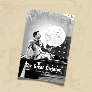 POSTER 0199 - CHARLIE CHAPLIN - THE GREAT DICTATOR - FİLM AFİŞİ - KUŞE KAĞIT (33X48)