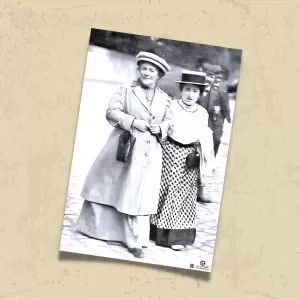 POSTER 0201 - ROSA LUXEMBURG VE CLARA ZETKIN - KUŞE KAĞIT (33X48)