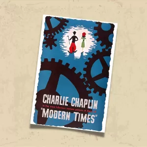 POSTER 0211 - CHARLIE CHAPLIN - MODERN TIMES - FİLM AFİŞİ - KUŞE KAĞIT (33X48)