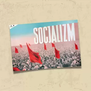 POSTER 0223 - MACARİSTAN SOSYALİST PROPAGANDA AFİŞİ 1953 - KUŞE KAĞIT (33X48)