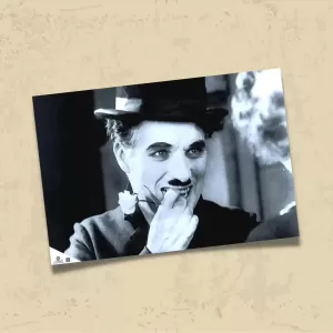 POSTER 0240 - CHARLIE CHAPLIN, FİLM KARESİ - CITY LIGHTS - KUŞE KAĞIT (33X48)