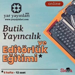 Butik Yayıncılık ve Editörlük Eğitimi