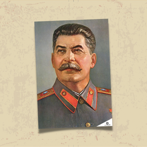 POSTER 0048 - STALİN- KUŞE KAĞIT (33X48) | Joseph Stalin | Yar Poster