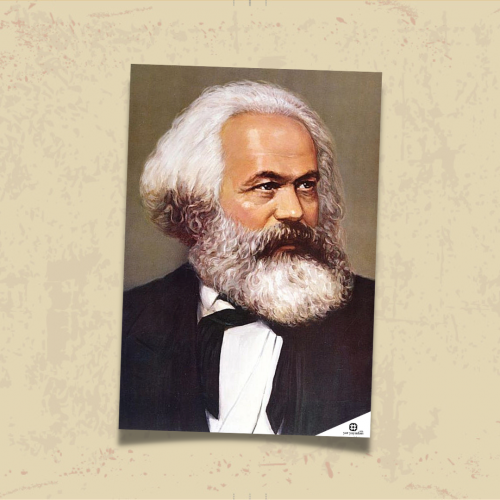 POSTER 0049 - MARX - KUŞE KAĞIT (33X48) | Karl Marx | Yar Poster