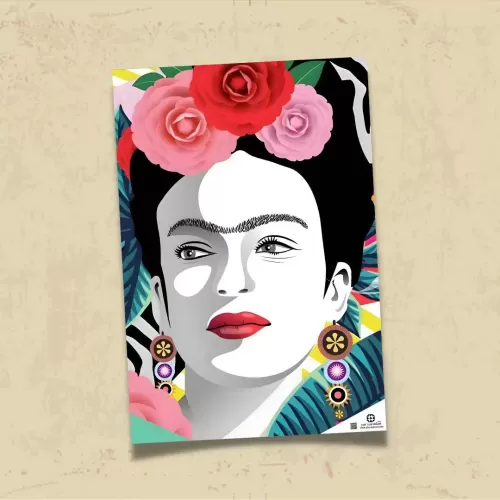 POSTER 0146- FRİDA KAHLO - KUŞE KAĞIT (33X48) | Frida Kahlo | Yar Post