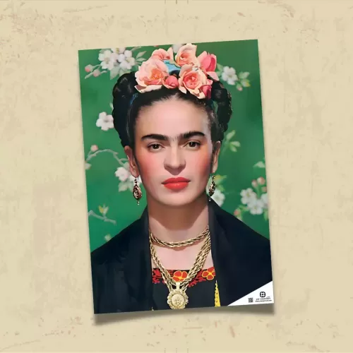 POSTER 0150 - FRİDA KAHLO - KUŞE KAĞIT (33X48) | Frida Kahlo | Yar Pos