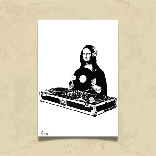 POSTER 0157 - DJ MONA LISA - KUŞE KAĞIT (33X48) | | Yar Poster