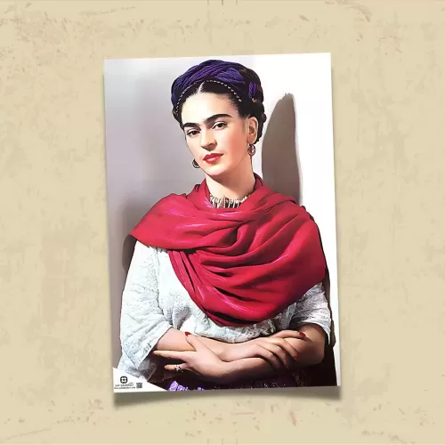 POSTER 0170 - FRİDA KAHLO - KUŞE KAĞIT (33X48) | Frida Kahlo | Yar Pos
