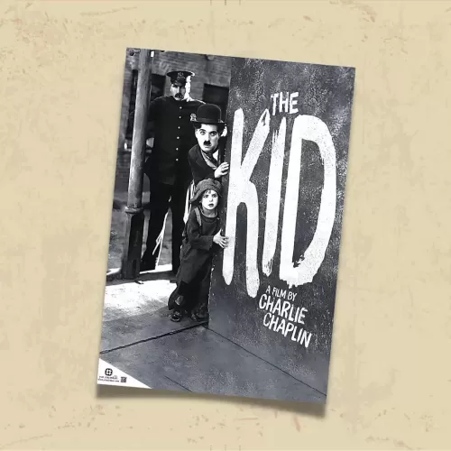 POSTER 0185 - CHARLIE CHAPLIN FİLM KARESİ - FOTOĞRAF - THE KID - KUŞE 