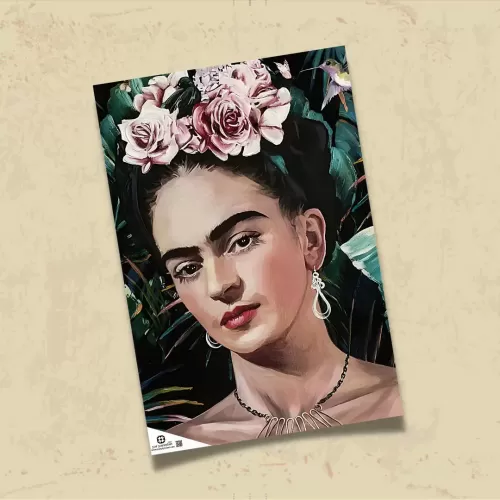 POSTER 0194 - FRİDA KAHLO - KUŞE KAĞIT (33X48) | Frida Kahlo | Yar Pos